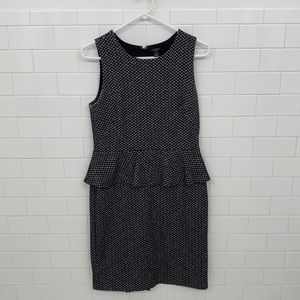 ANN TAYLOR petite black stretchy dress